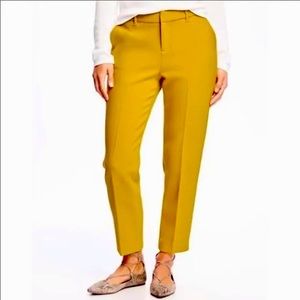 Old Navy Gold Harper Ankle Pants
